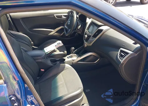 2016 Hyundai Veloster from USA, damaged, VIN KMHTC6AD5GU302018